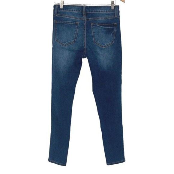 KanCan Womens Cotton Blended Mid-Rise Skinny Ankle Denim Jeans Blue Size 28 - Picture 6 of 9